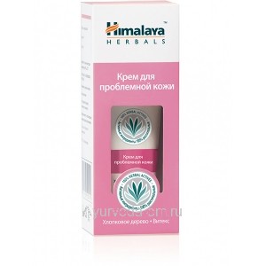 Сужающий поры. Крем для проблемной кожи (Acne-N-Pimple Cream) 30г. Himalaya Herbals 